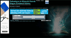 Desktop Screenshot of meszotar.hu